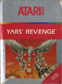 Yars' Revenge Atari 2600 US box art